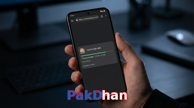 Main screen of PakDhan apk page for PK players