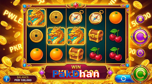 Main screen of PakDhan pg page for PK players